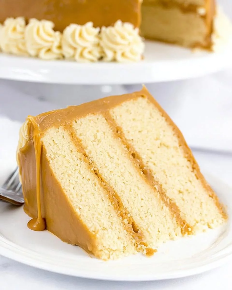 Southern Caramel Cake - detail 1