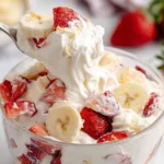 Strawberry Banana Cheesecake Salad