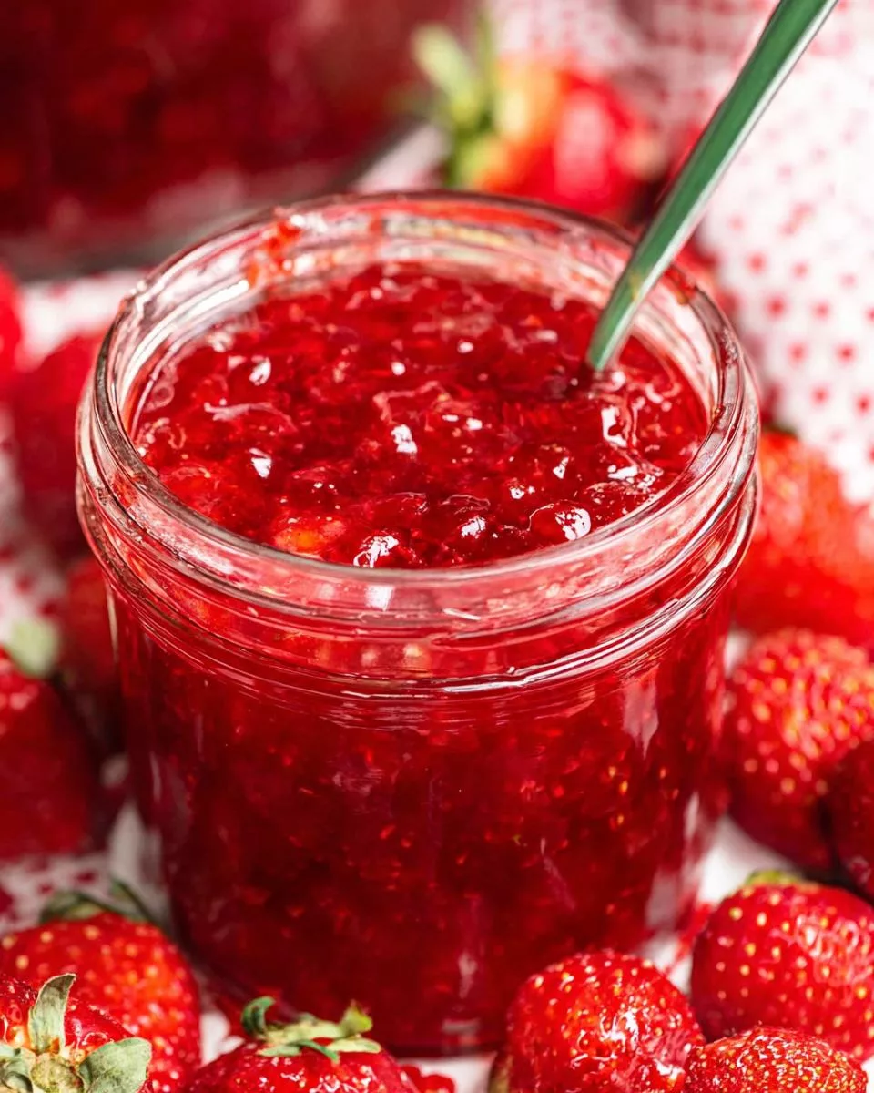 Strawberry Jam - detail 1