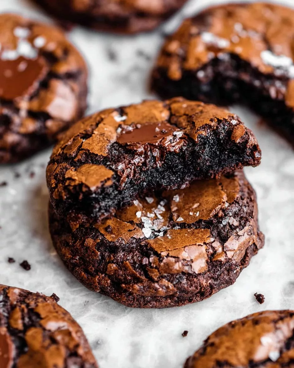 The BEST Fudgy Chewy Brookies - detail 1