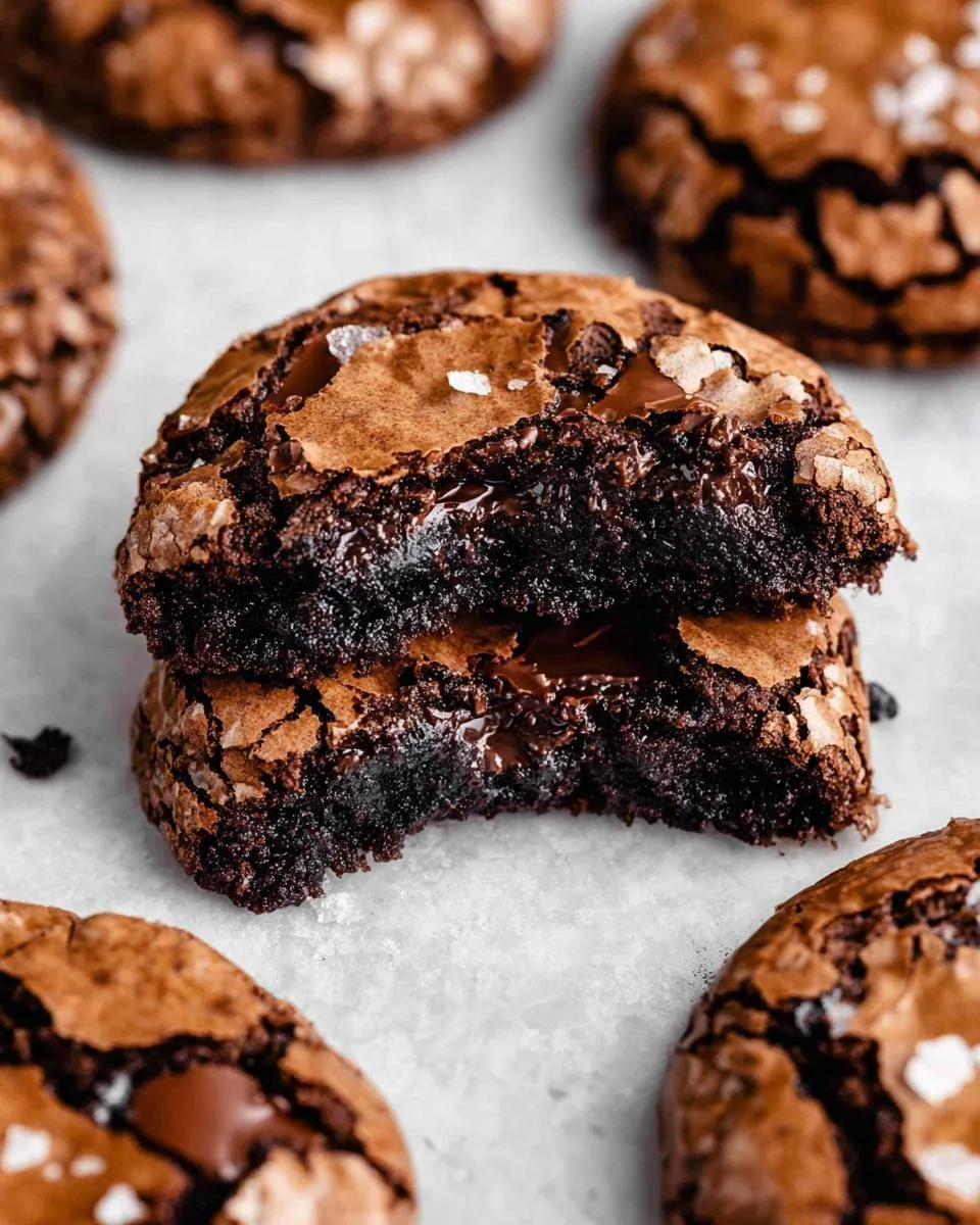 The BEST Fudgy Chewy Brookies - detail 2