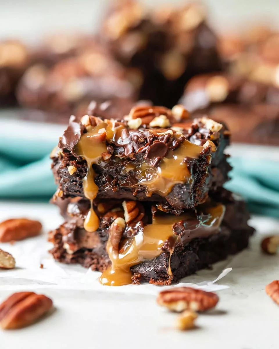 Turtle Brownies - detail 2