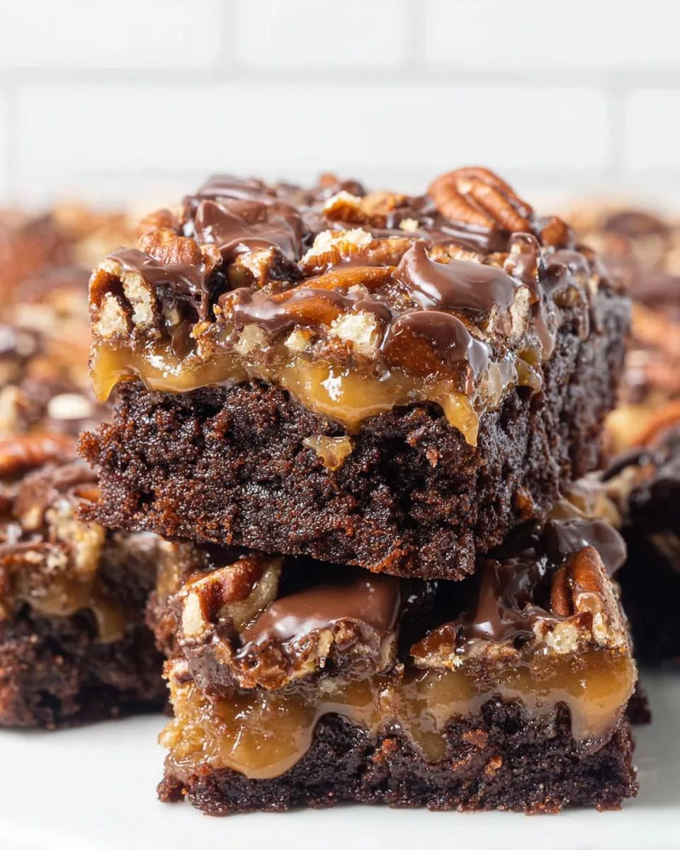 Turtle Ooey Gooey Bars - detail 1