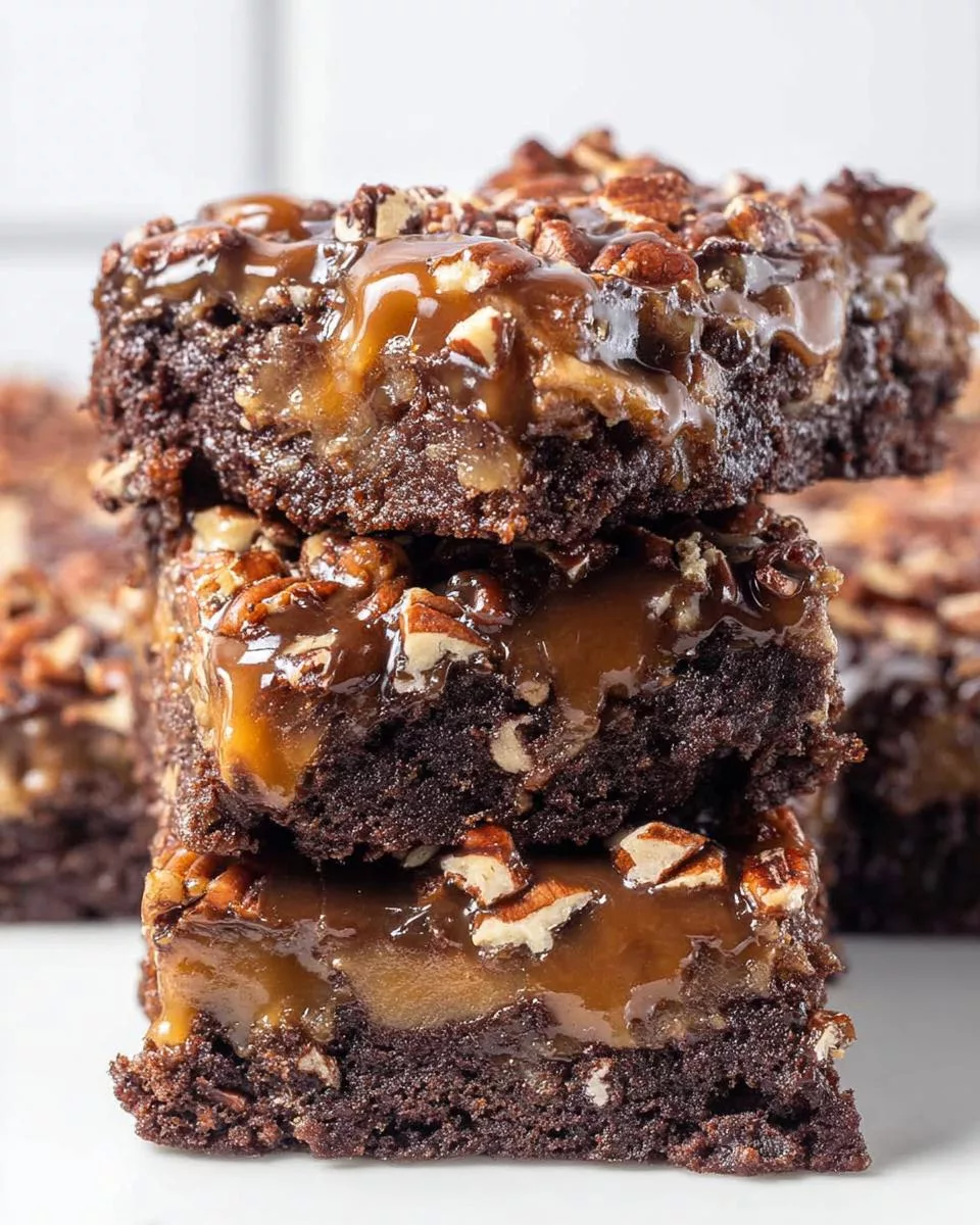 Turtle Ooey Gooey Bars - detail 2