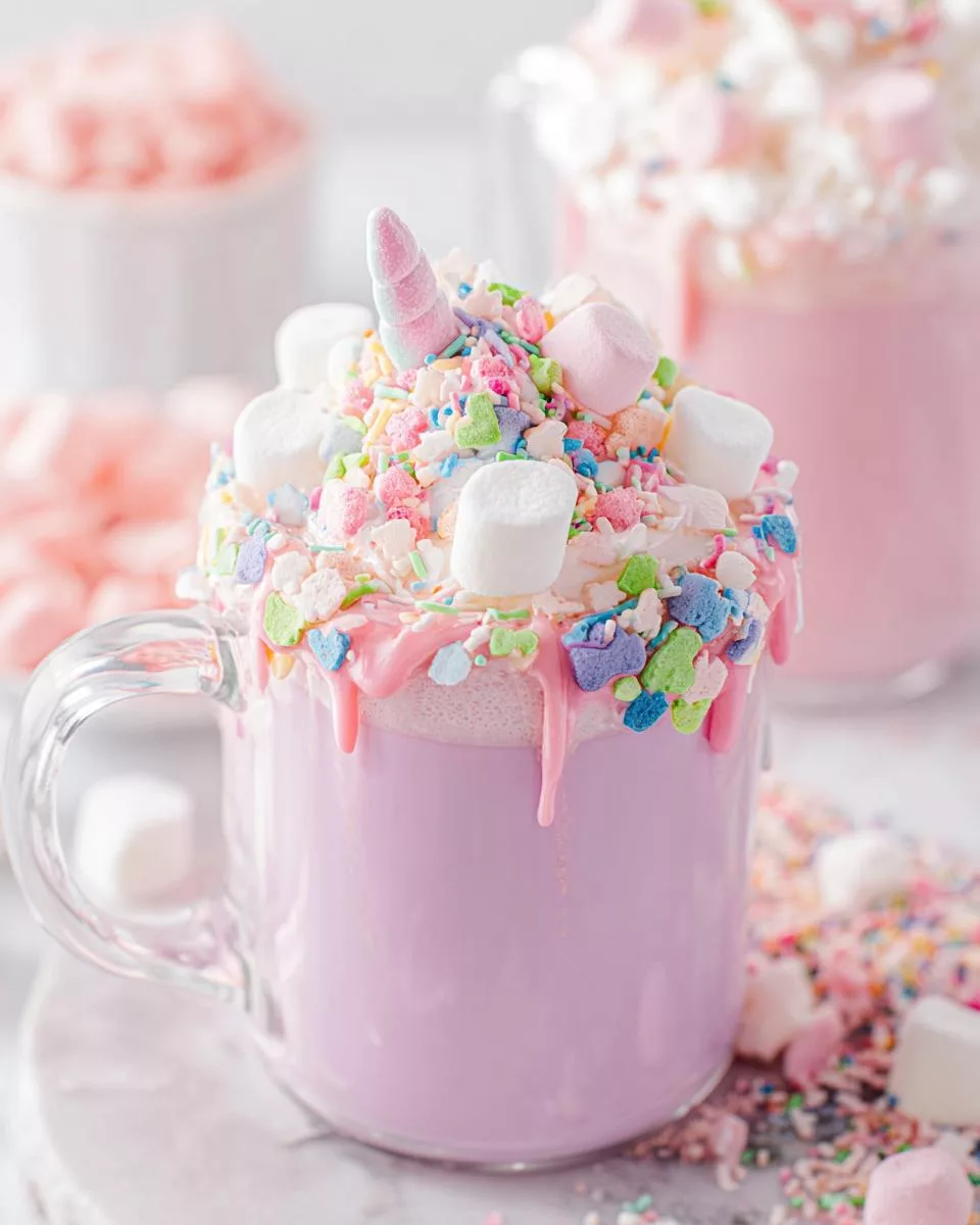 Unicorn Hot Chocolate - detail 2