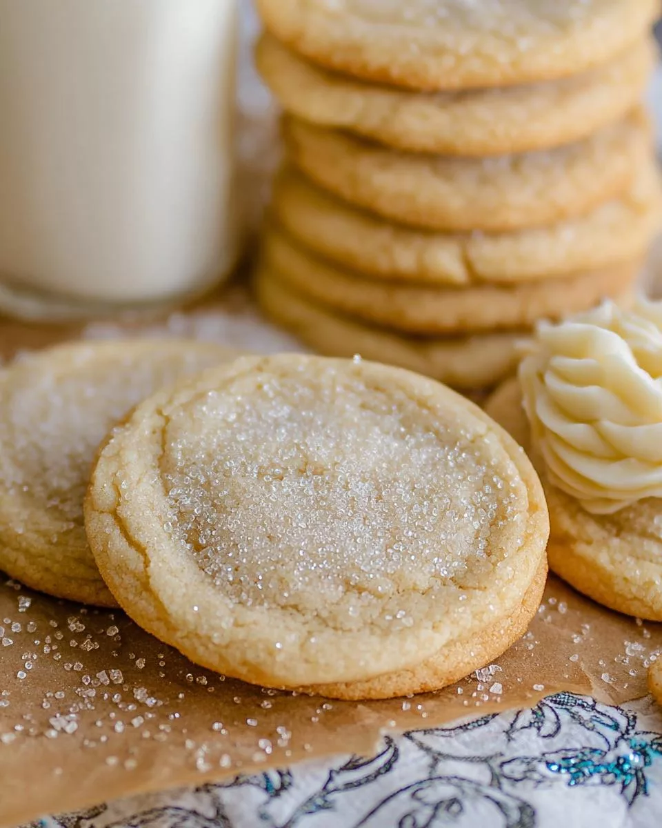 Vanilla Bean Sugar Cookies - detail 2