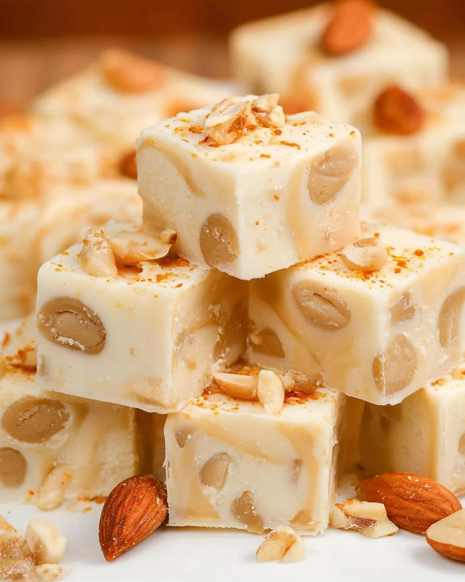 White Chocolate Caramel Fudge - detail 1
