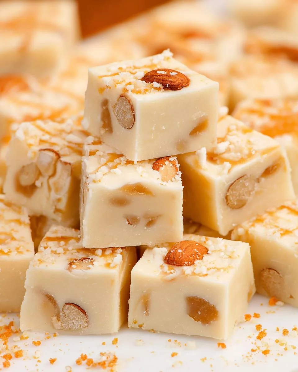 White Chocolate Caramel Fudge - detail 2