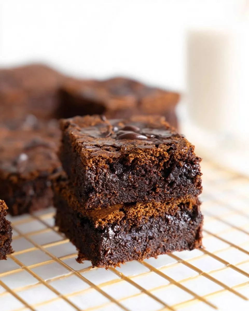Whole Wheat Pumpkin Brownies - detail 1