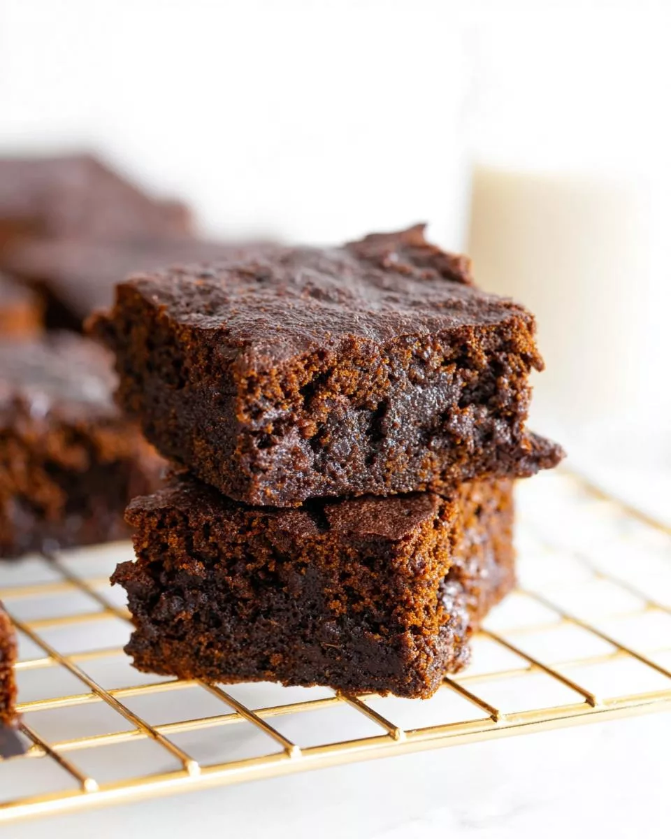 Whole Wheat Pumpkin Brownies - detail 2