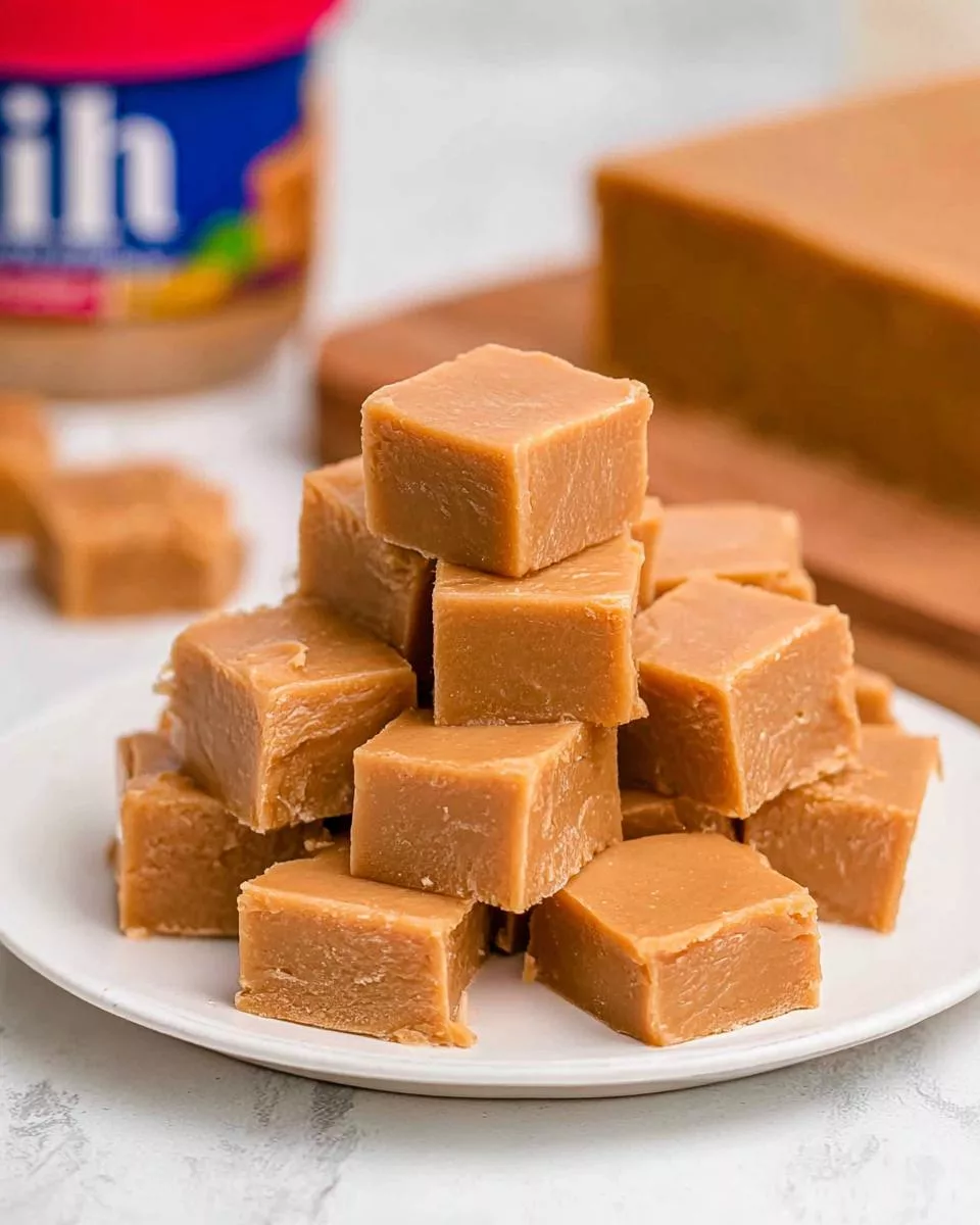 2-Ingredient Peanut Butter Fudge - detail 2
