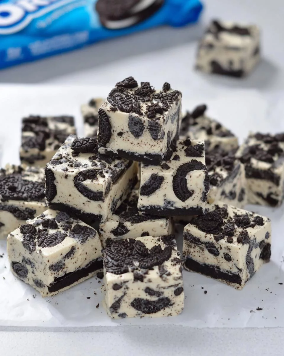 3 Ingredients Oreo Fudge - detail 2