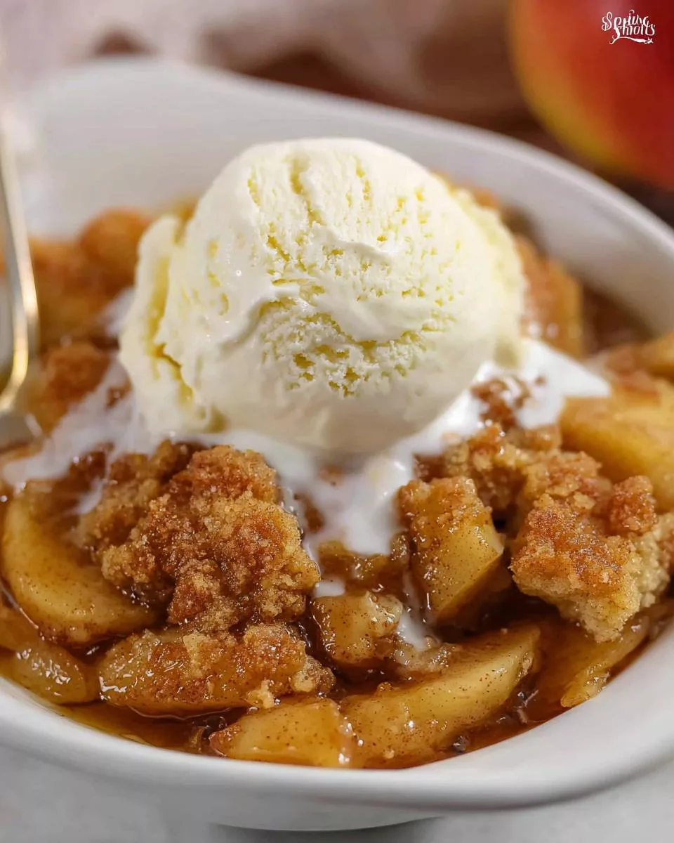Apple Cobbler - detail 2