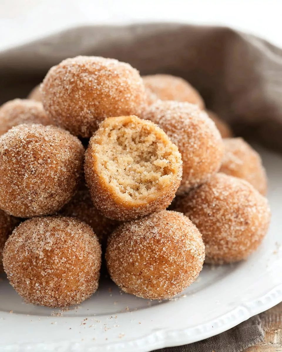 Baked Apple Cider Donut Holes - detail 1