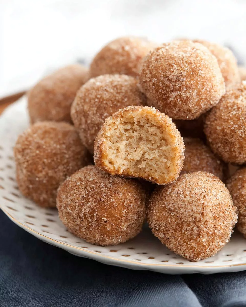 Baked Apple Cider Donut Holes - detail 2