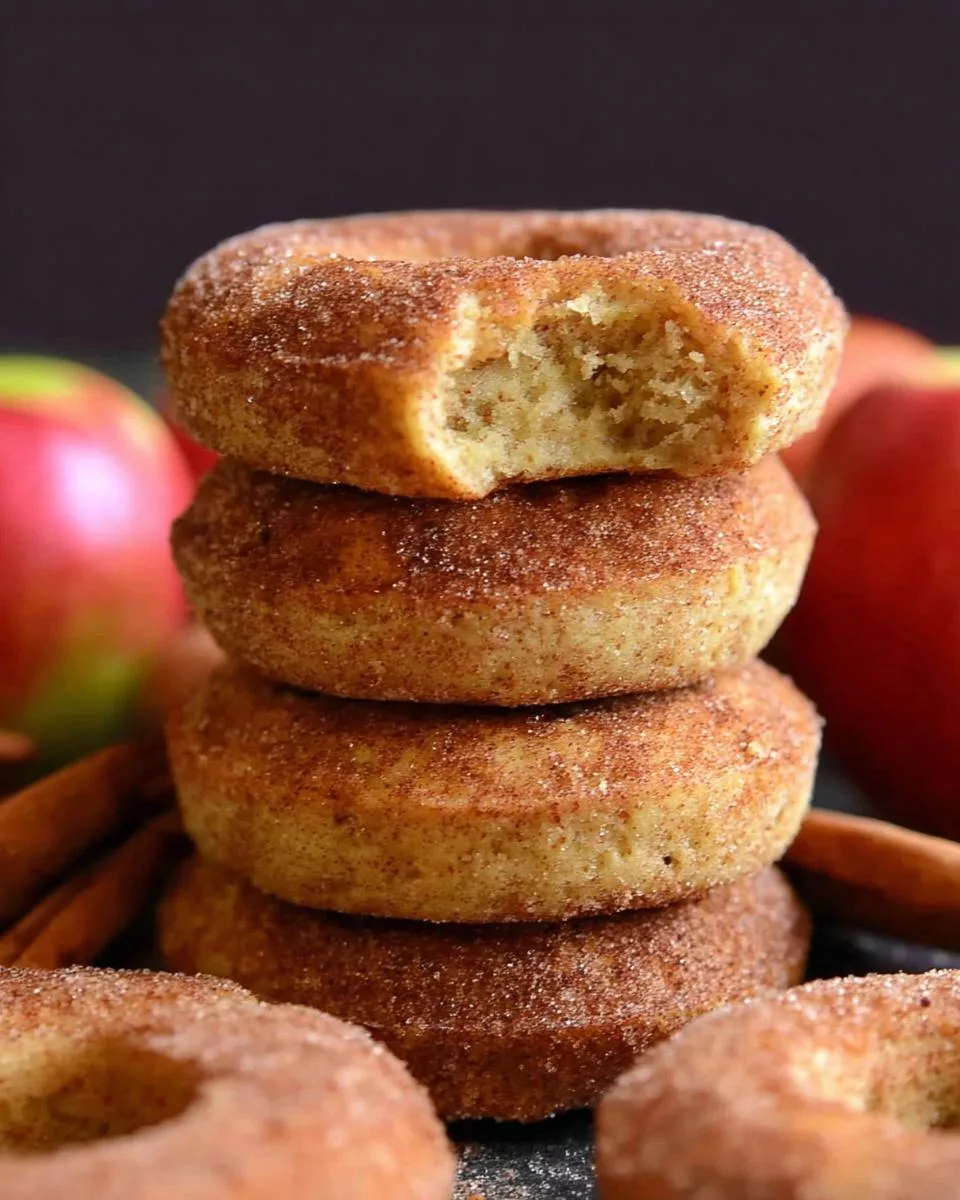 Baked Apple Donuts - detail 1