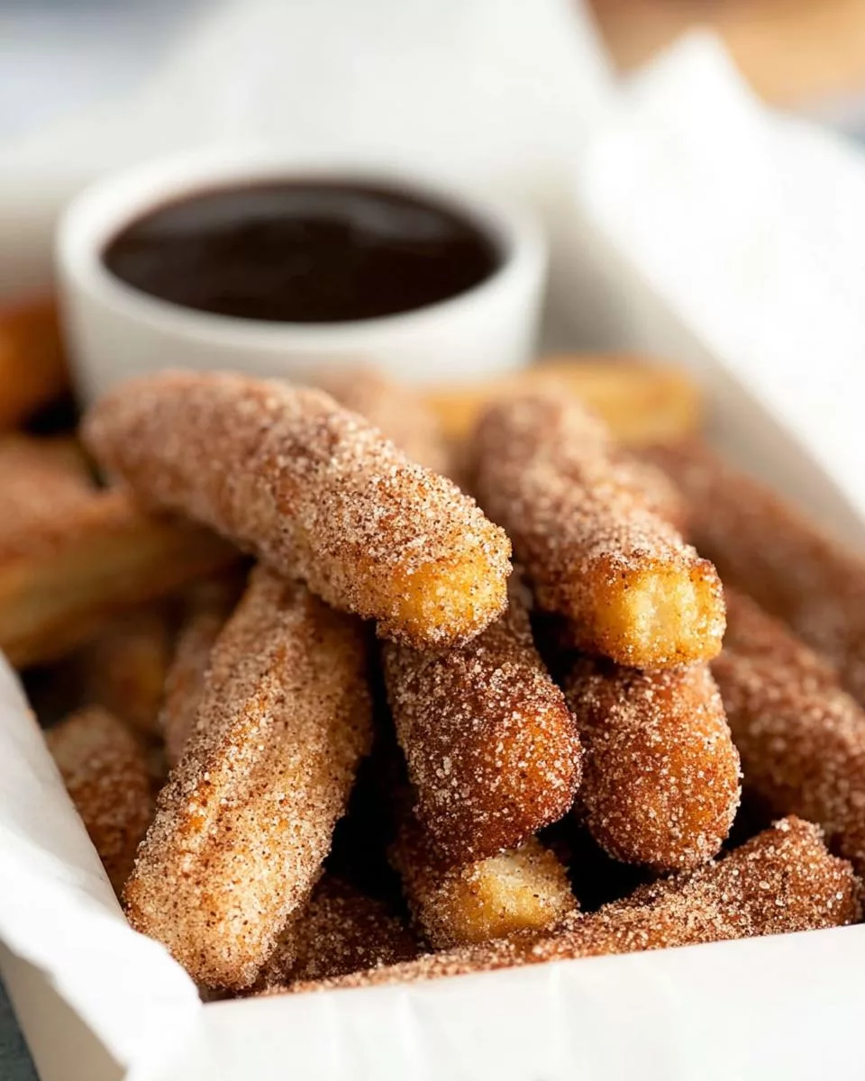 Baked Churros - detail 1