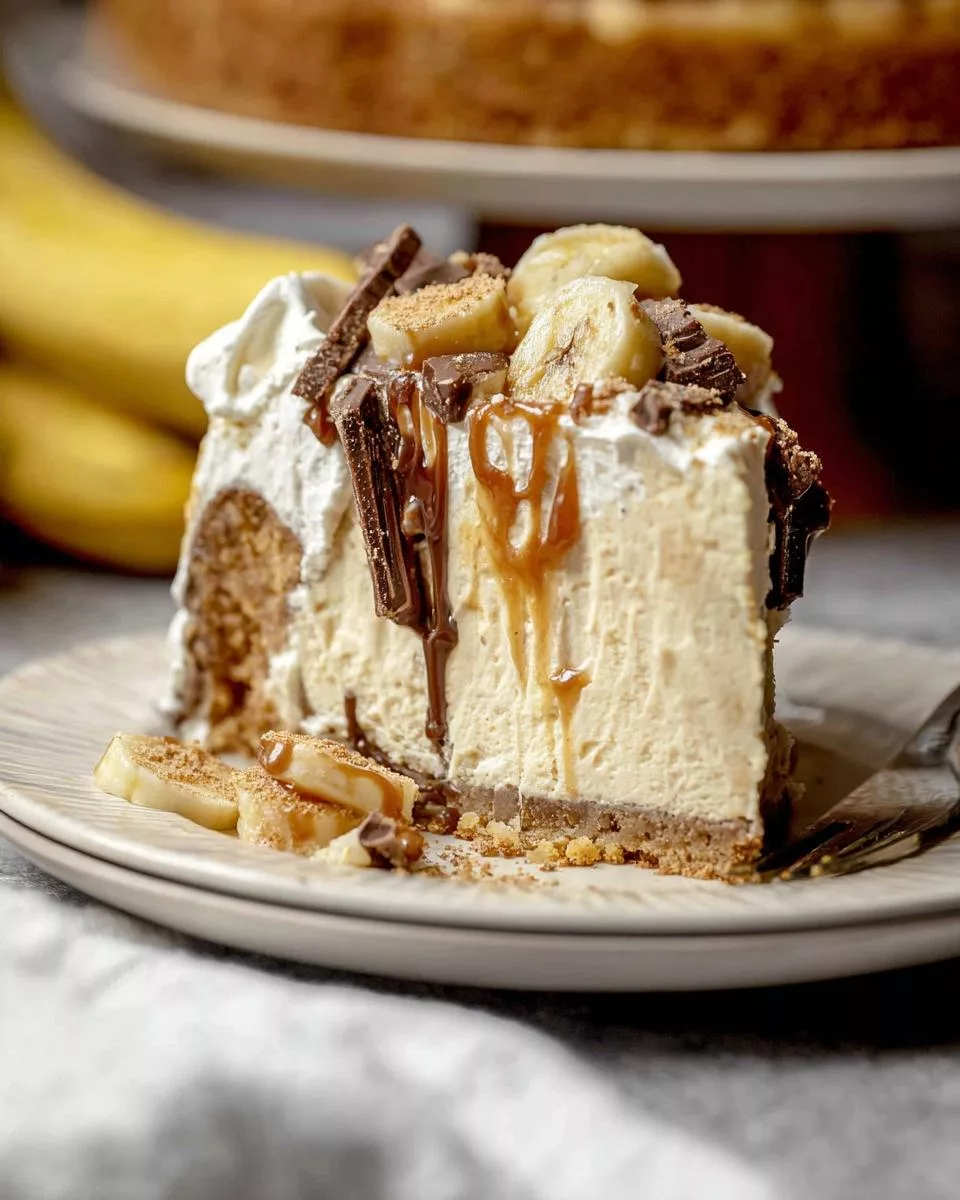 Banoffee Cheesecake - detail 2