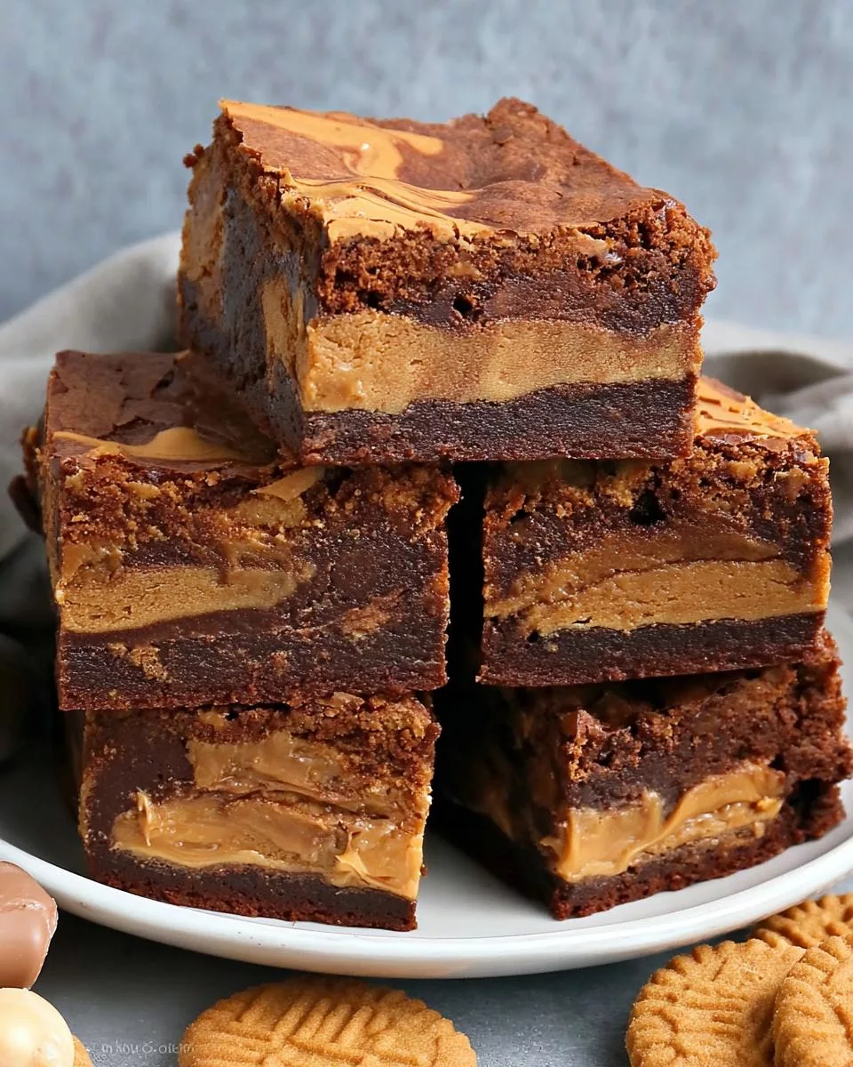 Biscoff Slutty Brownies - detail 2