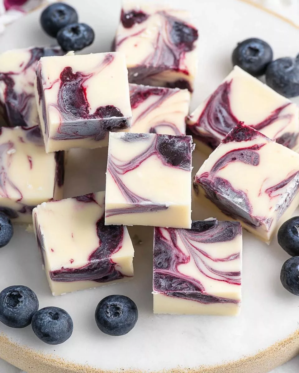 Blueberry Fudge - detail 2