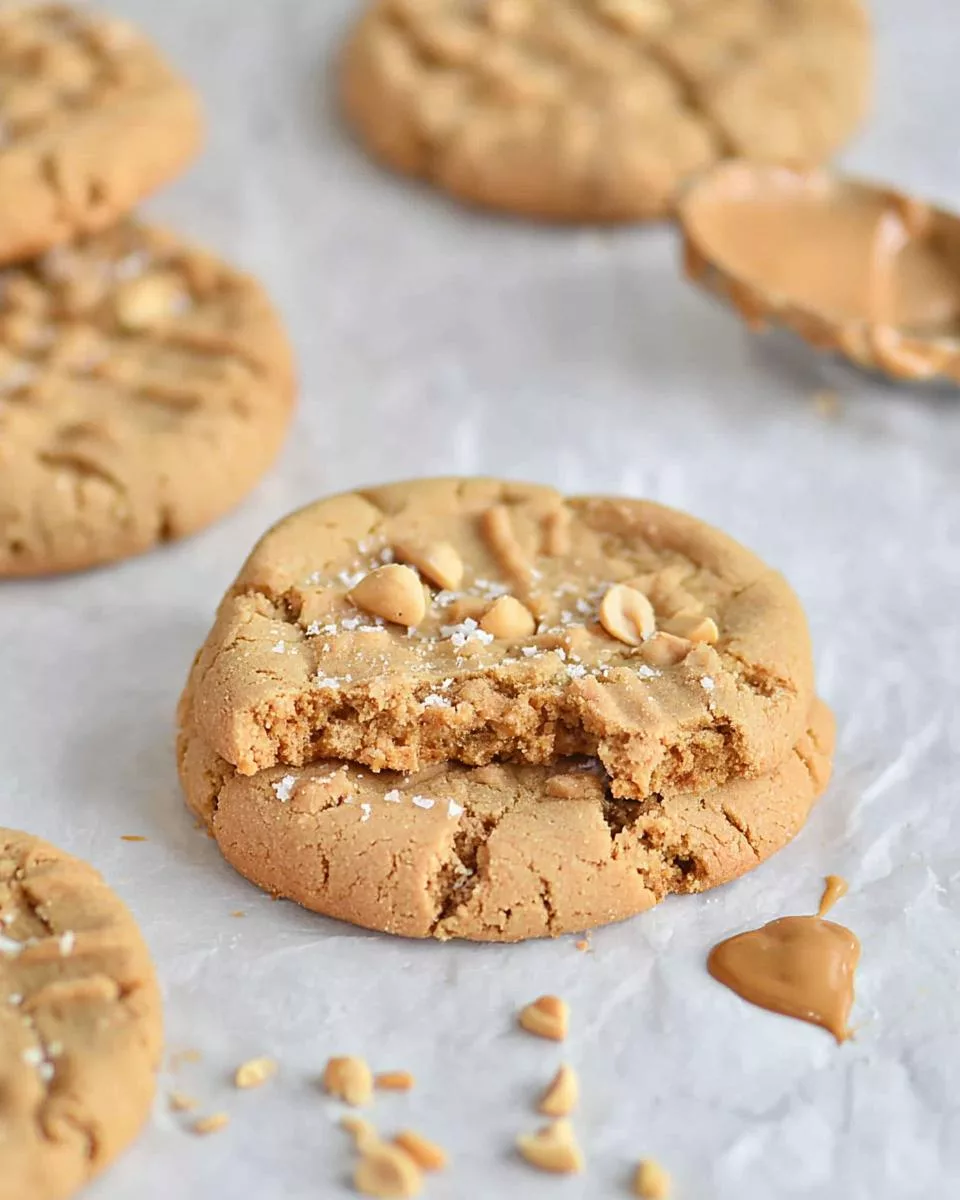 Brown Butter Peanut Butter Cookies - detail 1