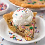 Cake Batter Cookie Pie