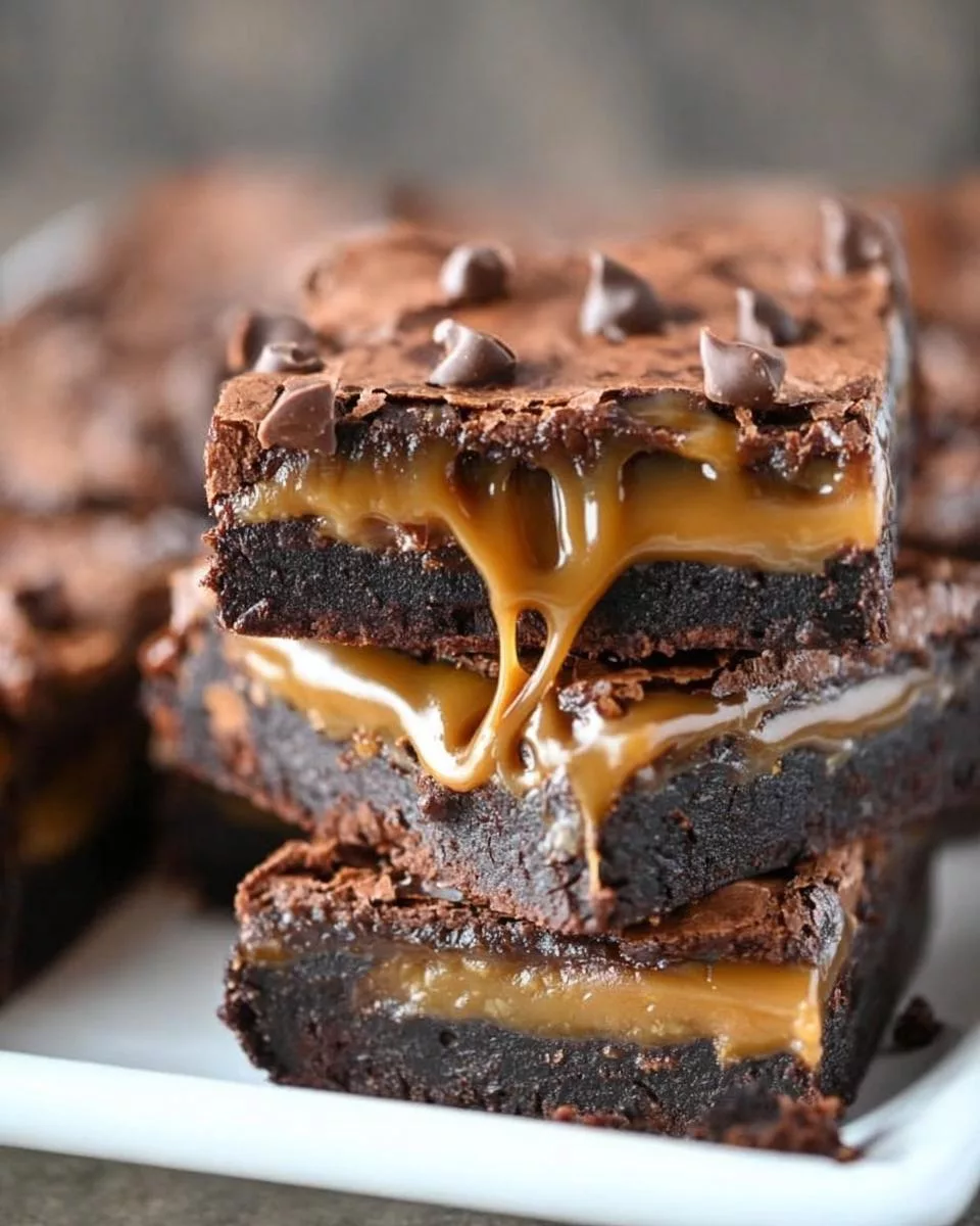 Caramel Brownies - detail 1