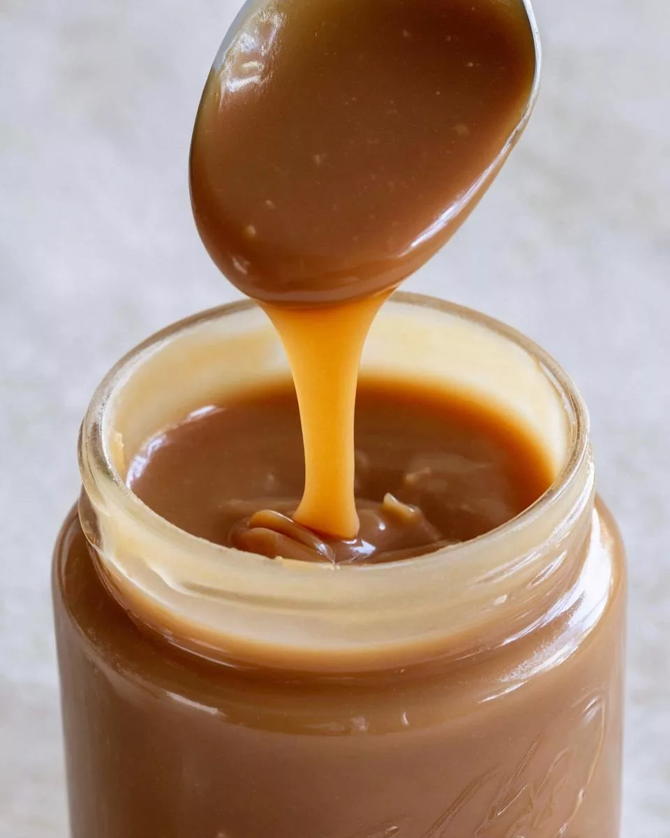 Caramel Sauce with Sweetened Condensed Milk - detail 1