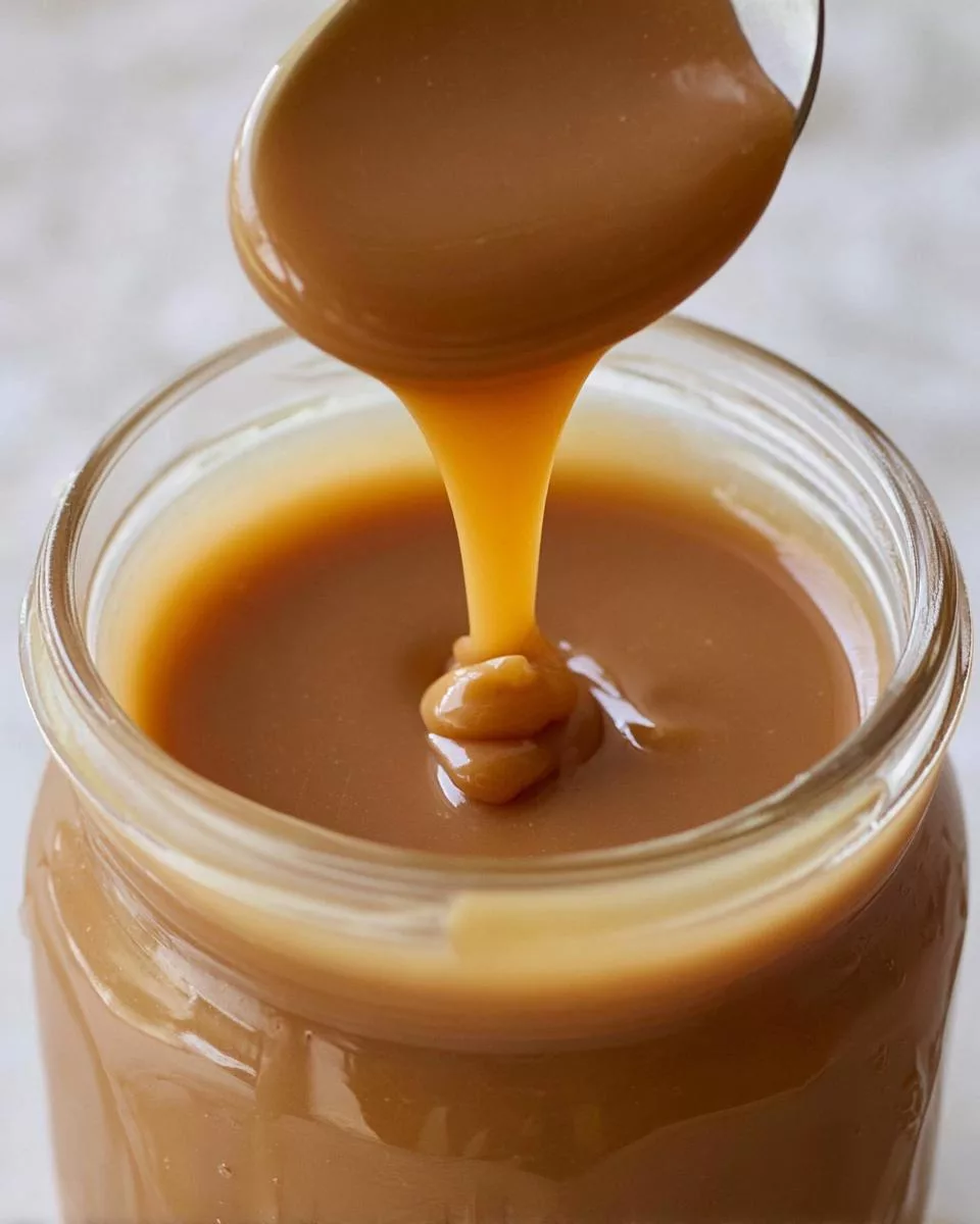 Caramel Sauce with Sweetened Condensed Milk - detail 2