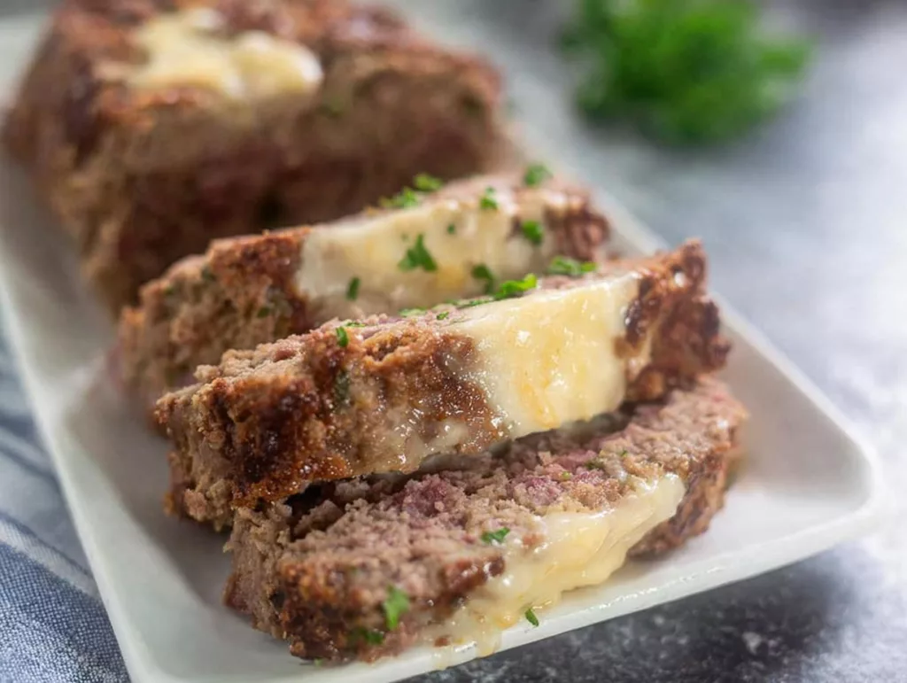 Cheese Stuffed Meatloaf