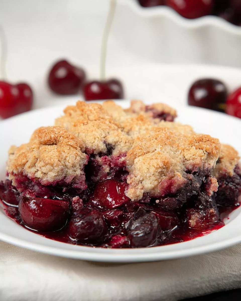 Cherry Cobbler - detail 1
