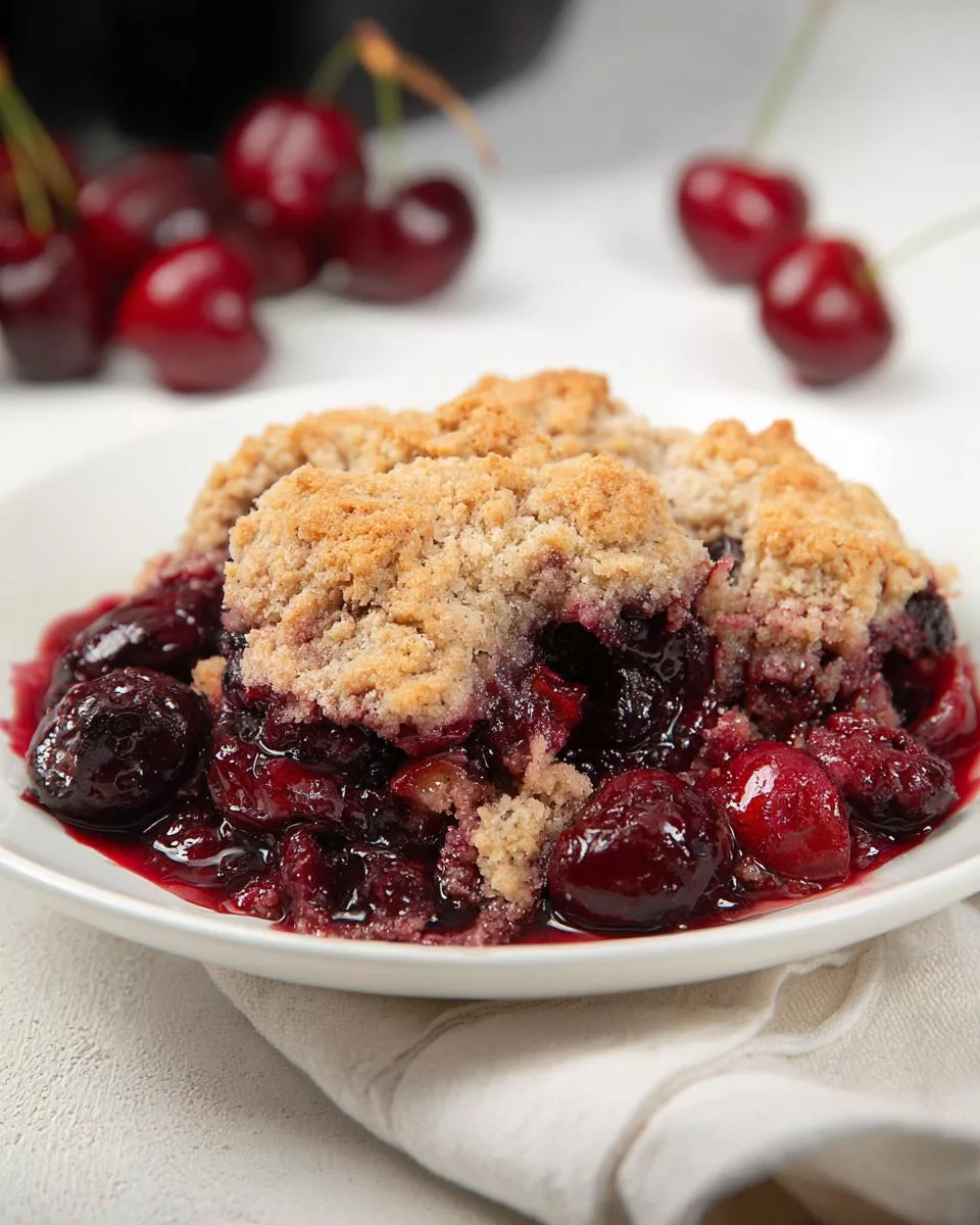 Cherry Cobbler - detail 2