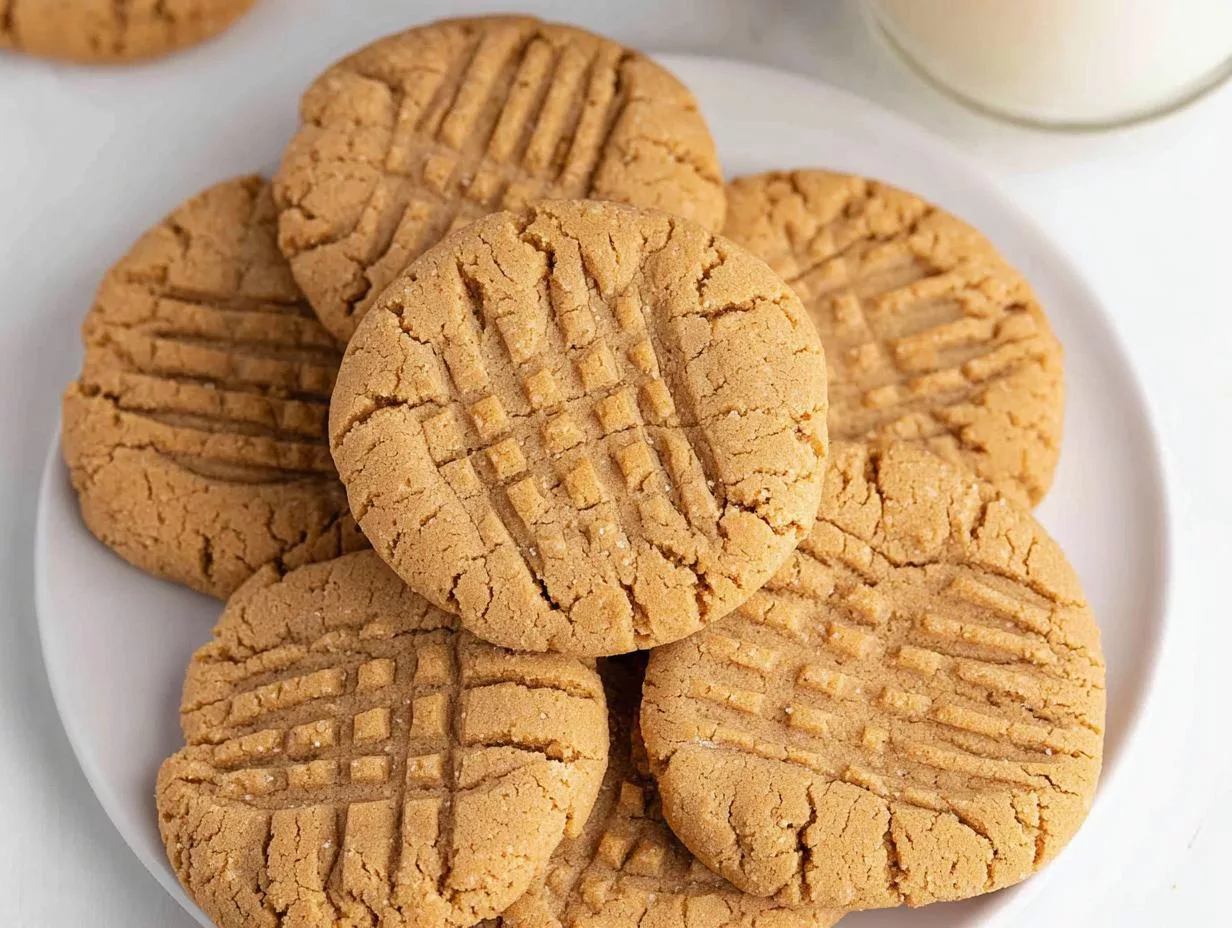 Chewy Peanut Butter Cookies