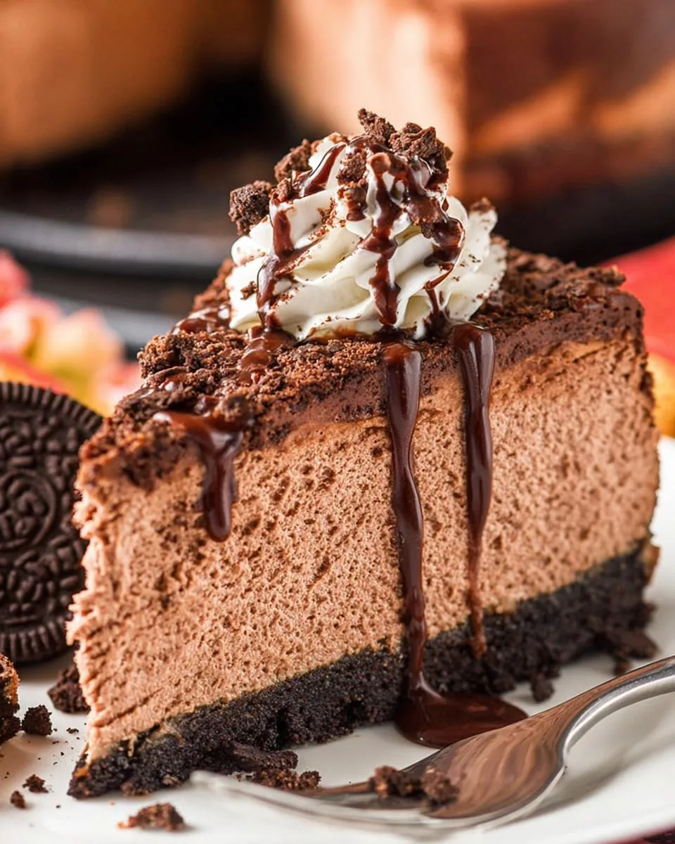 Chocolate Cheesecake - detail 2