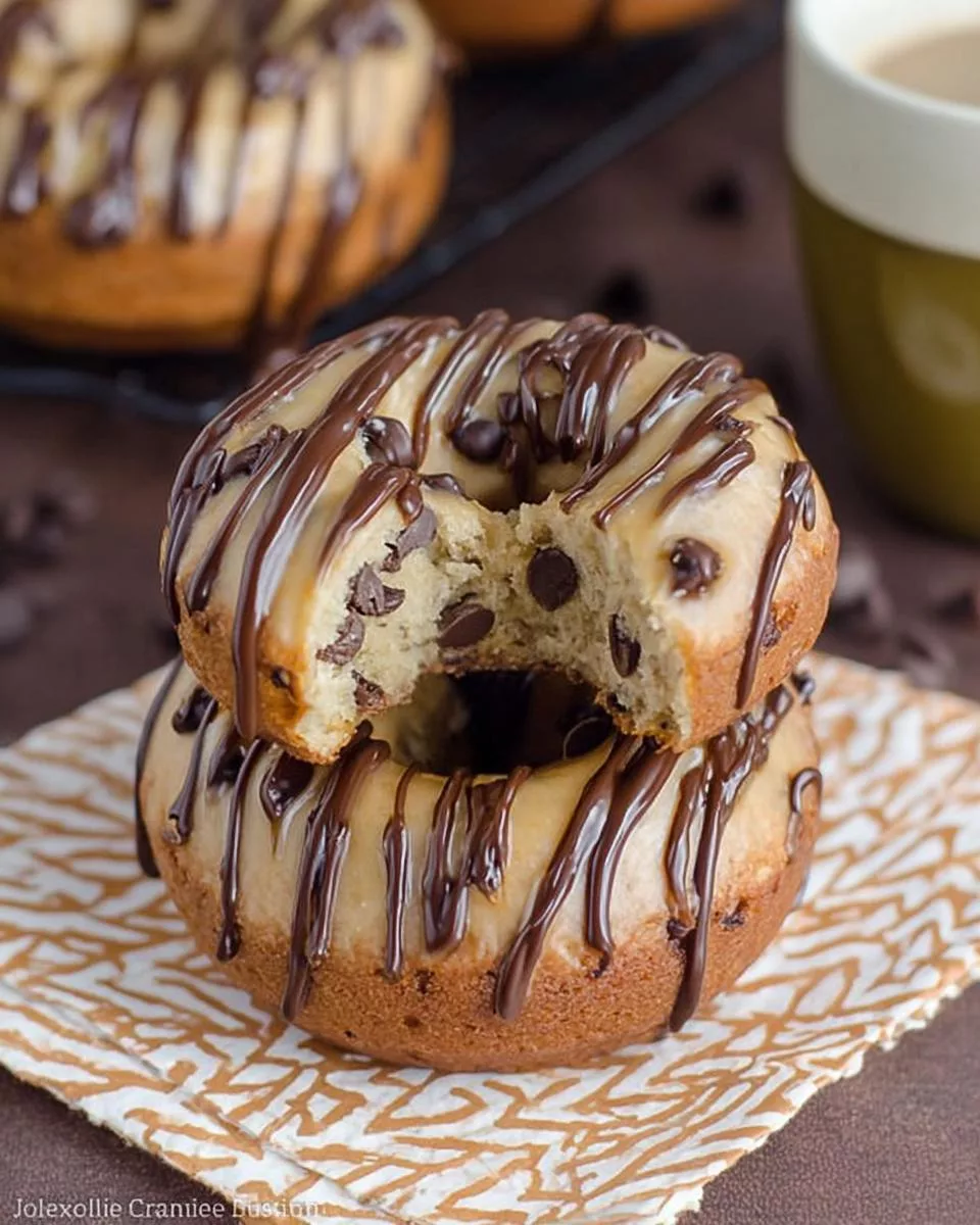 Chocolate Chip Donuts - detail 1