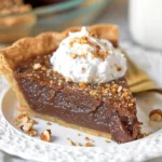 Chocolate Hazelnut Chess Pie