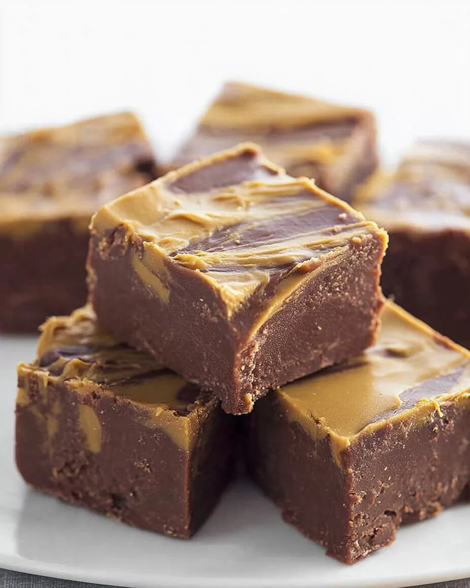 Chocolate Peanut Butter Fudge - detail 2