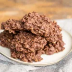 Chocolate Peanut Butter No Bake Cookies