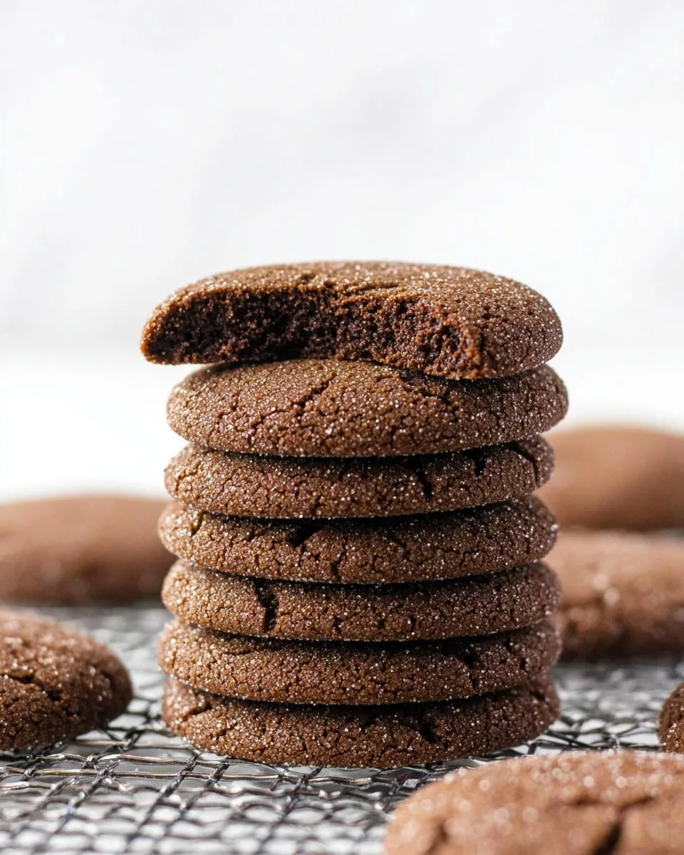 Chocolate Sugar Cookies - detail 1