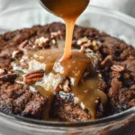 Chocolate Turtle Cobbler