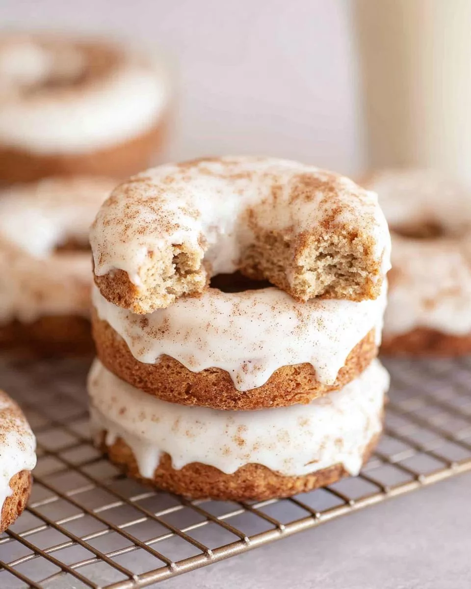 Cinnamon Roll Donuts - detail 1