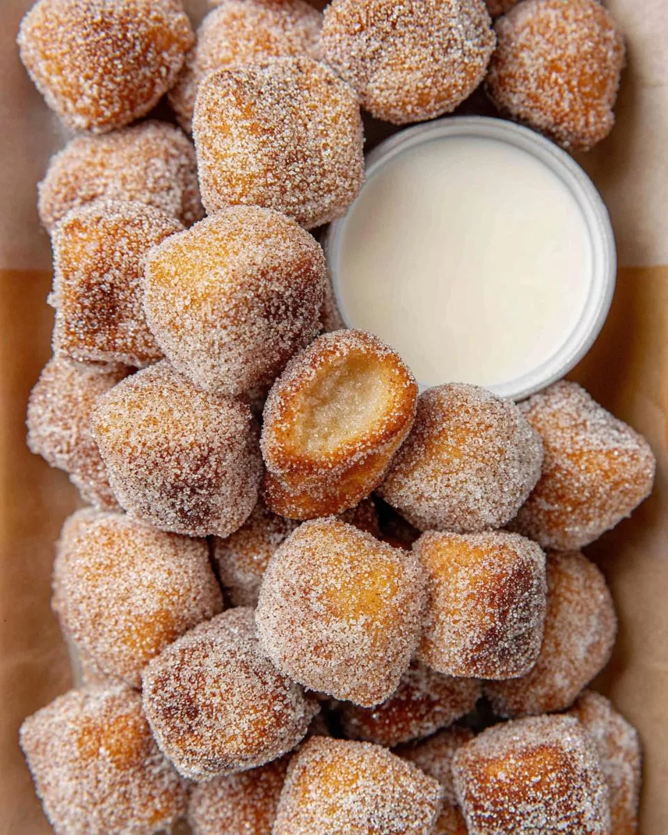 Cinnamon Sugar Pretzel Bites - detail 1