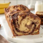 Cinnamon Swirled Banana Bread