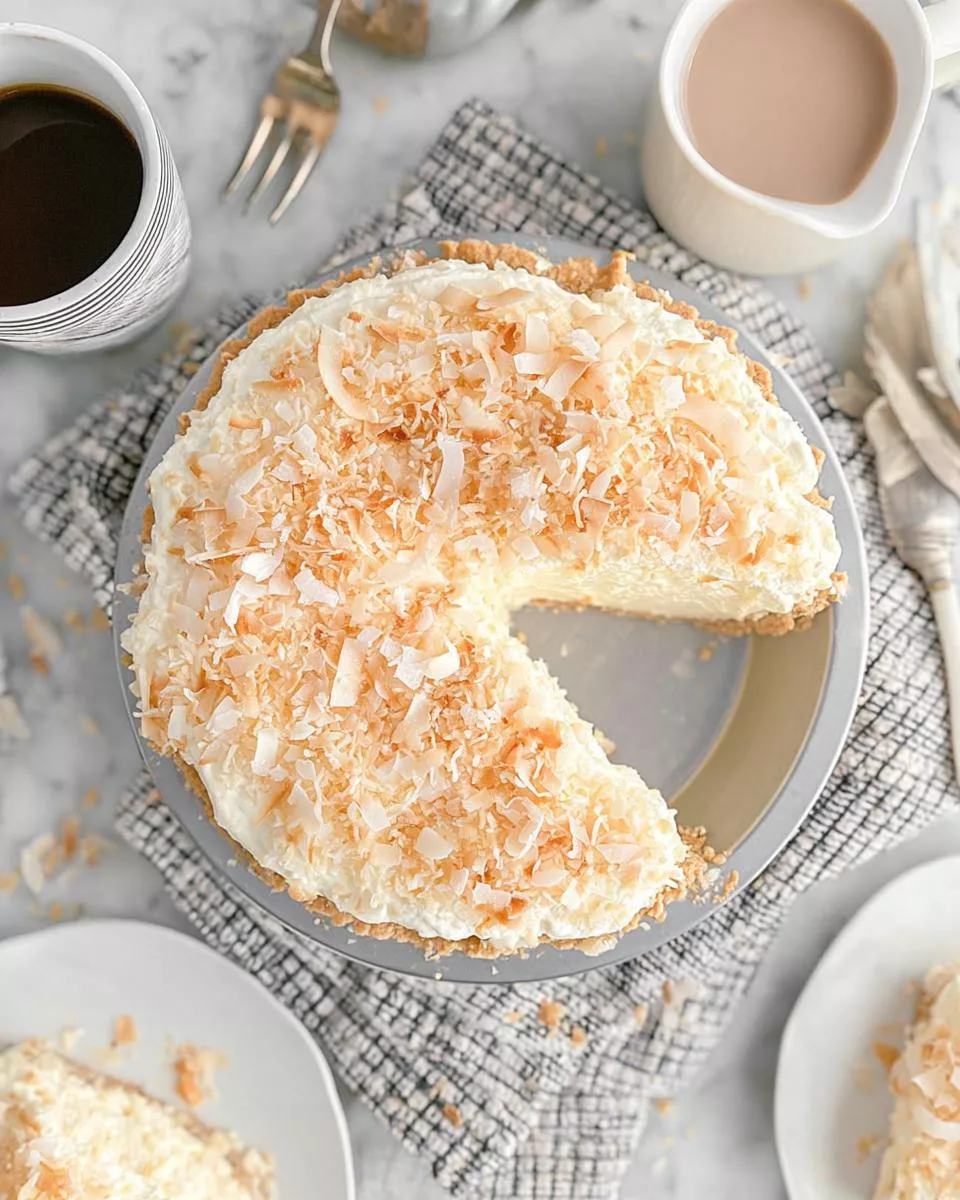 Coconut Cream Pie - detail 2