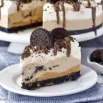 Coffee Cookies and Cream Ice Cream Cake