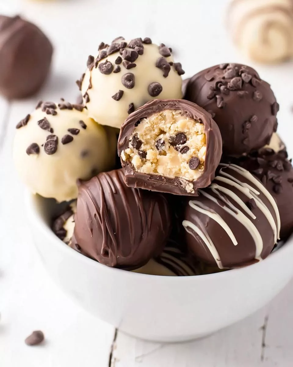 Cookie Dough Truffles - detail 1