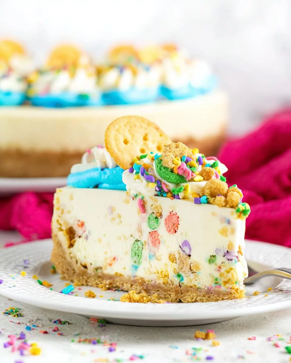 Dunkaroos Cheesecake - detail 1