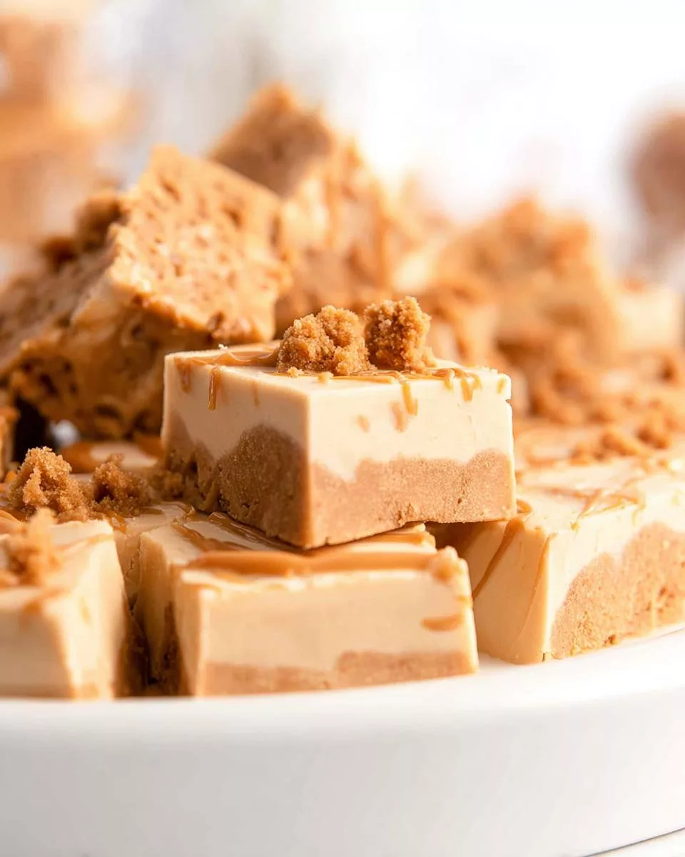 Easy 5-Ingredient Biscoff Fudge - detail 1
