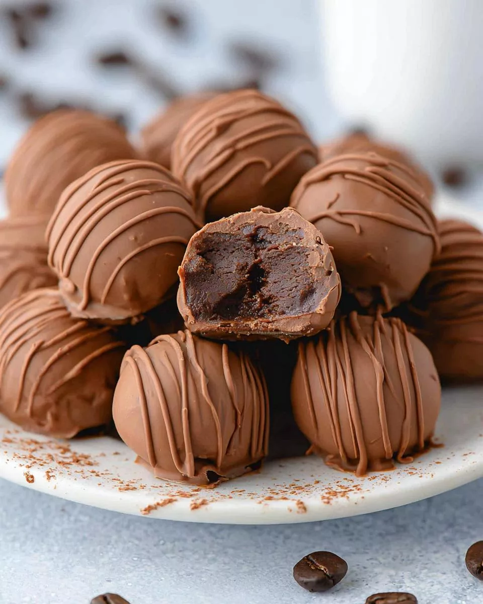 Easy Coffee Truffles - detail 2