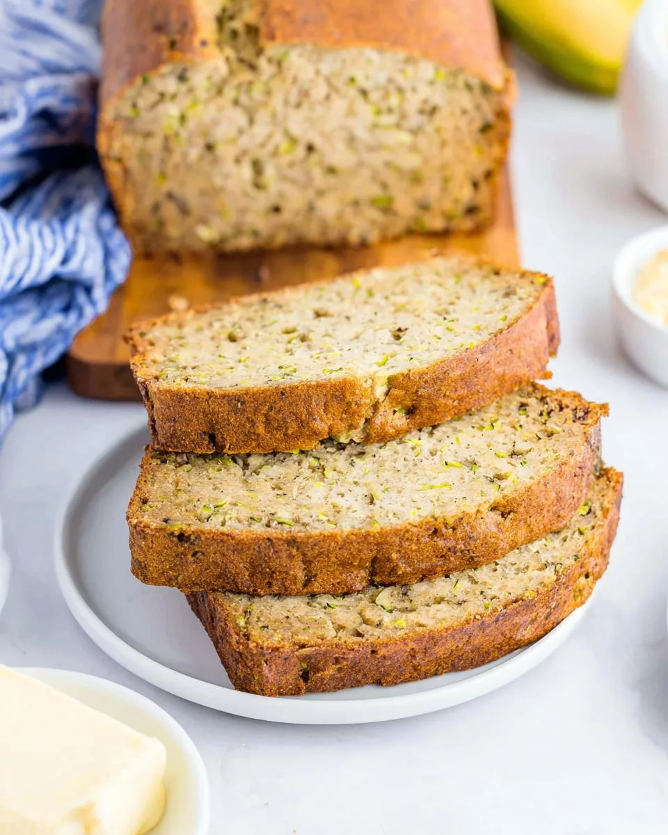 Easy Zucchini Banana Bread - detail 2